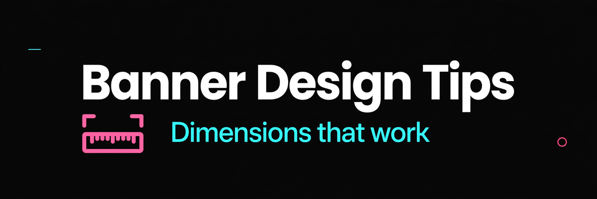 TikTok Banner Design Tips: Dimensions That Actually Work
