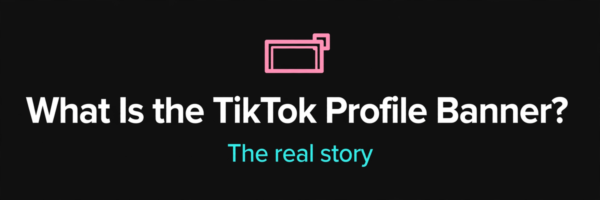 What Is the TikTok Profile Banner?